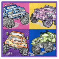 MONSTER TRUCK QUILT