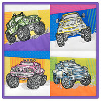 MONSTER TRUCK QUILT