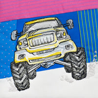 MONSTER TRUCK QUILT