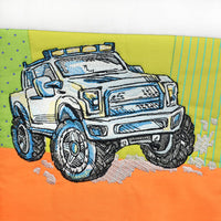 MONSTER TRUCK QUILT