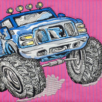 MONSTER TRUCK QUILT