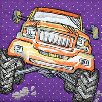 MONSTER TRUCK QUILT