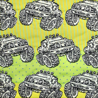 MONSTER TRUCK QUILT