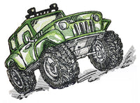 MONSTER TRUCK QUILT