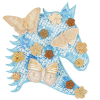 QUILTED HORSE HEAD
