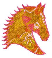 QUILTED HORSE HEAD