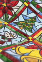 STAINED GLASS CHRISTMAS QUILT