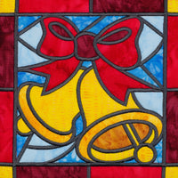 STAINED GLASS CHRISTMAS QUILT