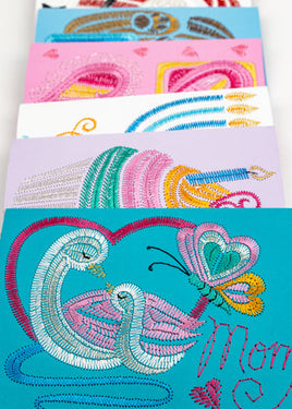 SEASONAL HAND-STITCHED CARDS