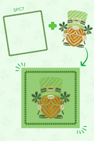 ST PATRICK'S HAND STITCHED CARDS