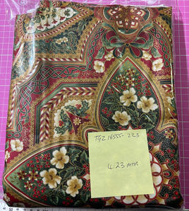RK16555-223  Holiday Flourish - Red/Green/Gold