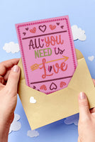 VALENTINE'S HAND-STITCHED CARDS