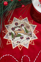 VINGTAGE CHRISTMAS MEDALLIONS