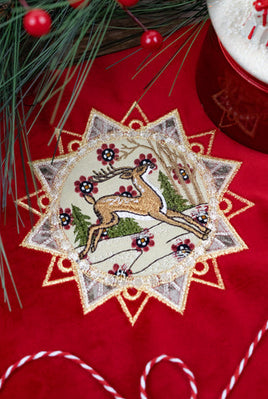 VINGTAGE CHRISTMAS MEDALLIONS