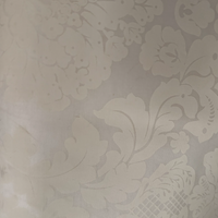 Fairy Frost - DAMASK Snow (per mtr) (White no Glitter)