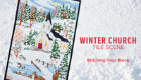 WINTER CHURCH TILE SCENE - SPECIAL EDITION