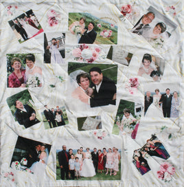 CUSTOM QUILT - Picture-Perfect  PHOTO QUILTs - 3 Sizes