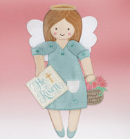 EASTER ANGEL SEASONAL DOOR DANGLER