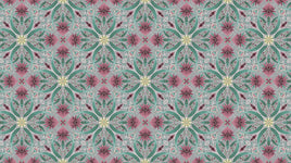 TTP0002-5 Melba Kaleidoscope Print Grey/Pink