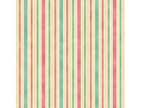 TTP0011-6  Hampton Stripe - Pink/Teal/Ivory