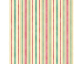 TTP0011-6  Hampton Stripe - Pink/Teal/Ivory
