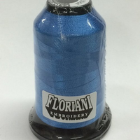 FL12-0007 Oriental Blue - Floriani 12wt Polyester Thread