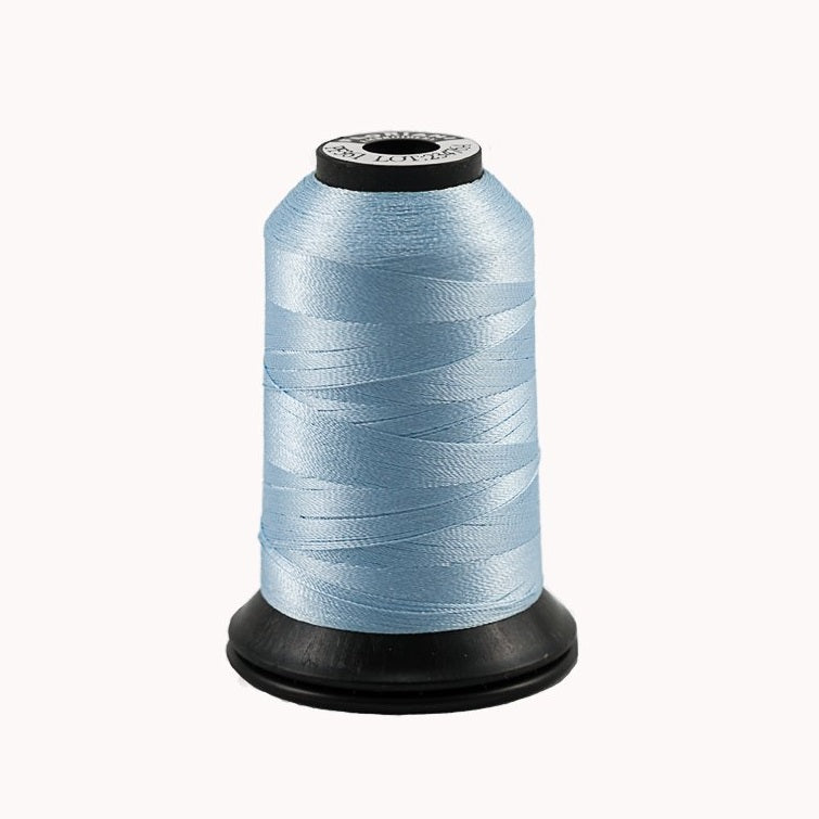162 Blue Thread RW0361 - Lt. Blue - Micro Thread, 60wt, 1000 mtr spool| EARLYMAYEMBROIDERY
