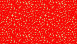 D1504R Christmas Metallic - Red (per metre)