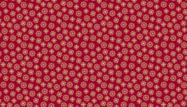 D1505R8 Christmas Metallic - Burgundy (per metre)