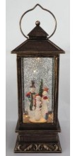 XAC144 Antique Lantern Snowmen