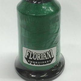 FL12-0200 True Green - Floriani 12wt Polyester Thread