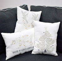 EXPRESS - PROJECT 23 - Hand Stitched Christmas Pillows