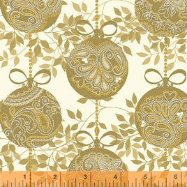 D40301M1 Glisten - Gold Baubles (per Metre)