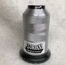 FL12-0433 Pale Sterling Grey - Floriani 12wt Polyester Thread