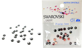 RK5040 Swarovski Hot Fix Crystals - SS20 - Silvernight (5mm)