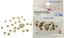 RK5041 Swarovski Hot Fix Crystals - SS20 - Jonquil (5mm)