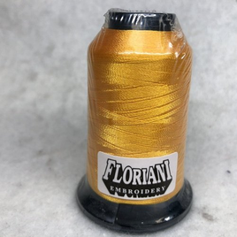 FL12-0524 Old Athletic Gold - Floriani 12wt Polyester Thread