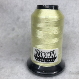 FL12-0540 Cream - Floriani 12wt Polyester Thread