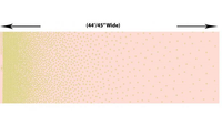 MC6305-GLIT-D - Glitz Confetti Border White (per Metre)
