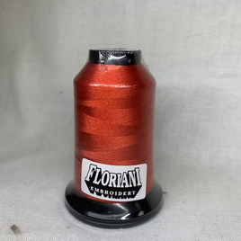 FL12-0702 Fire Engine Red - Floriani 12wt Polyester Thread