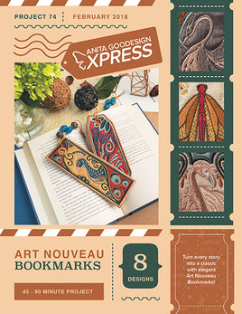 EXPRESS -  PROJECT 74 - Art Nouveau Bookmarks
