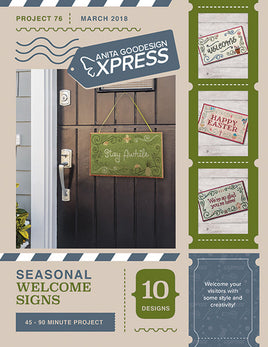 EXPRESS -  PROJECT 76 - Seasonal Welcome Signs
