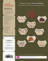 EXPRESS -  PROJECT 90 - Thanksgiving Pot Holders