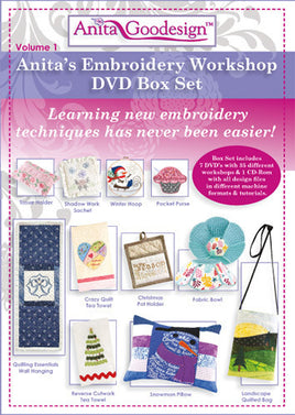 Anita Goodesign - Anita's Workshop DVD 2013 Box Set (P)