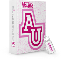 Anita University - 101 Embroidery Made Easy Curriculum & Designs (P)