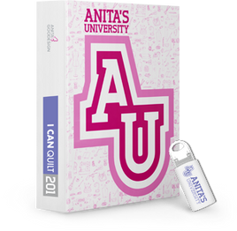 Anita University - 201  I Can Quilt - Curriculum & Designs