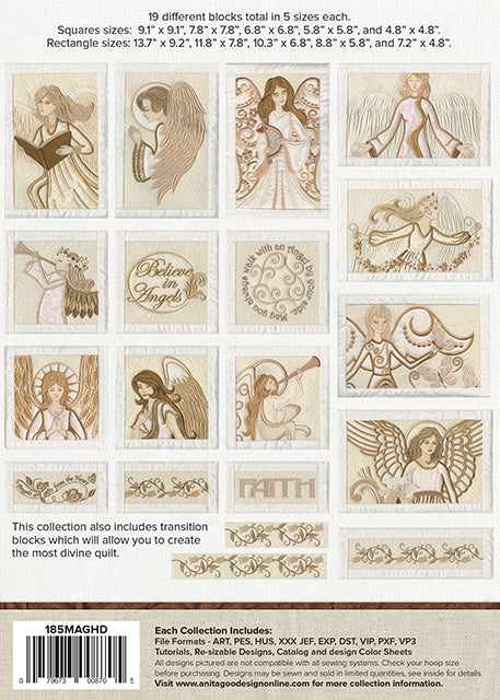Mini - Angels| EARLYMAYEMBROIDERY