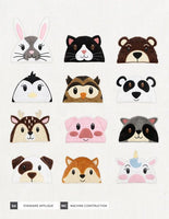 Project - Animal Hooded Towels