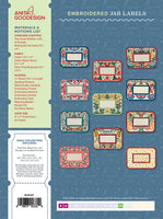EXPRESS -  PROJECT 83 - Embroidered Jar Labels