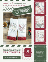 EXPRESS - PROJECT 34 - Sunbonnet Sue Tea Towels